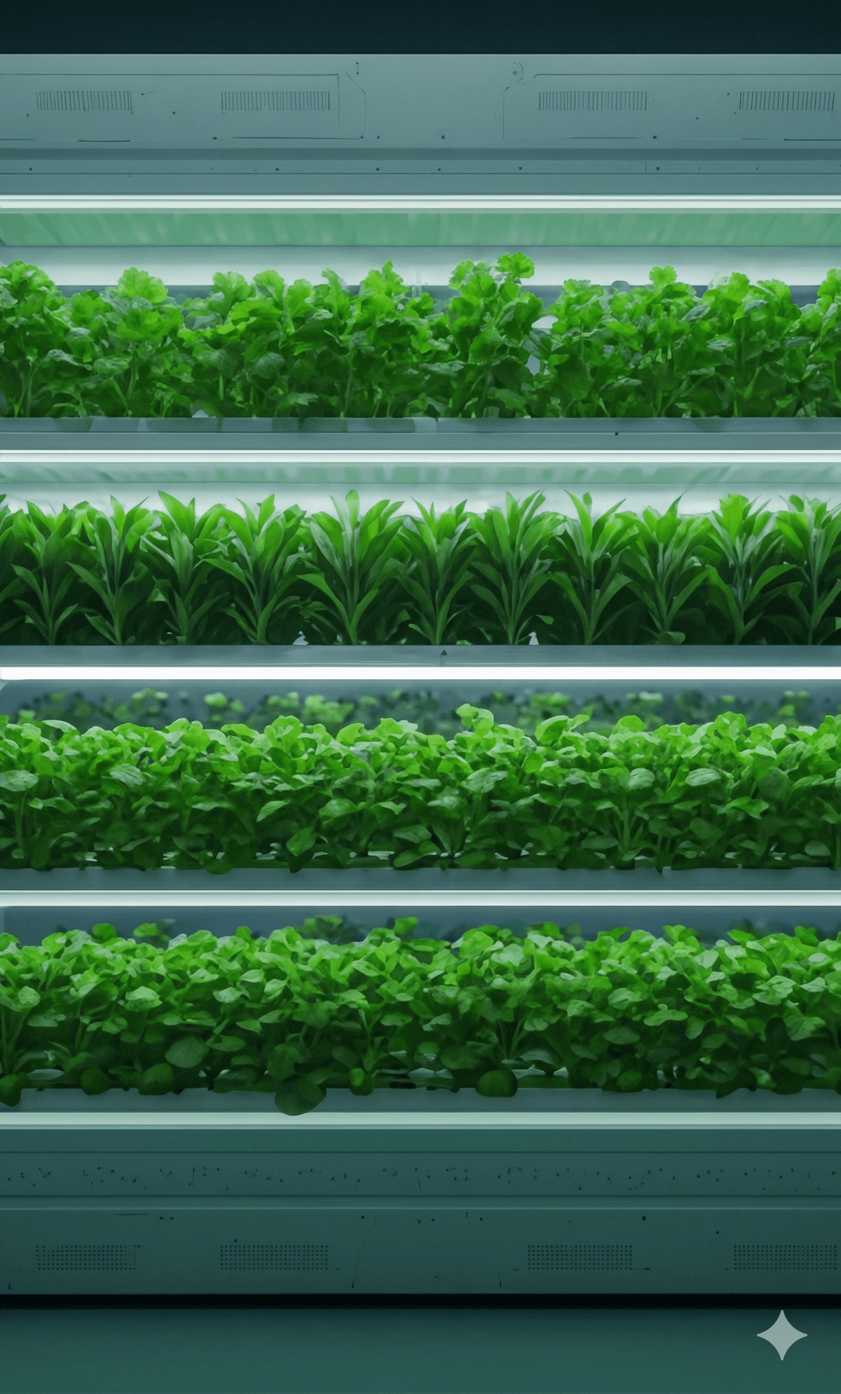 High-resolution aerial view of a healthy soybean field